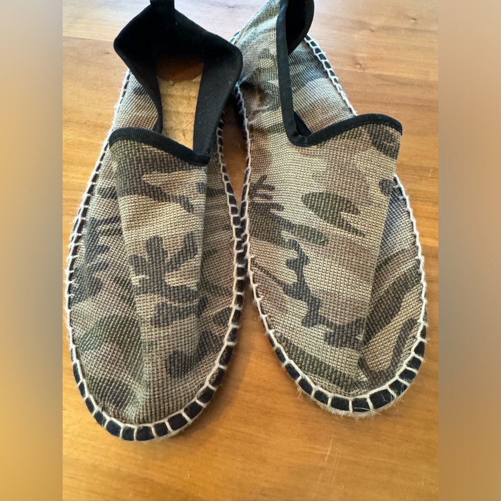 Zara Camo Espapdrilles 429 Brand New